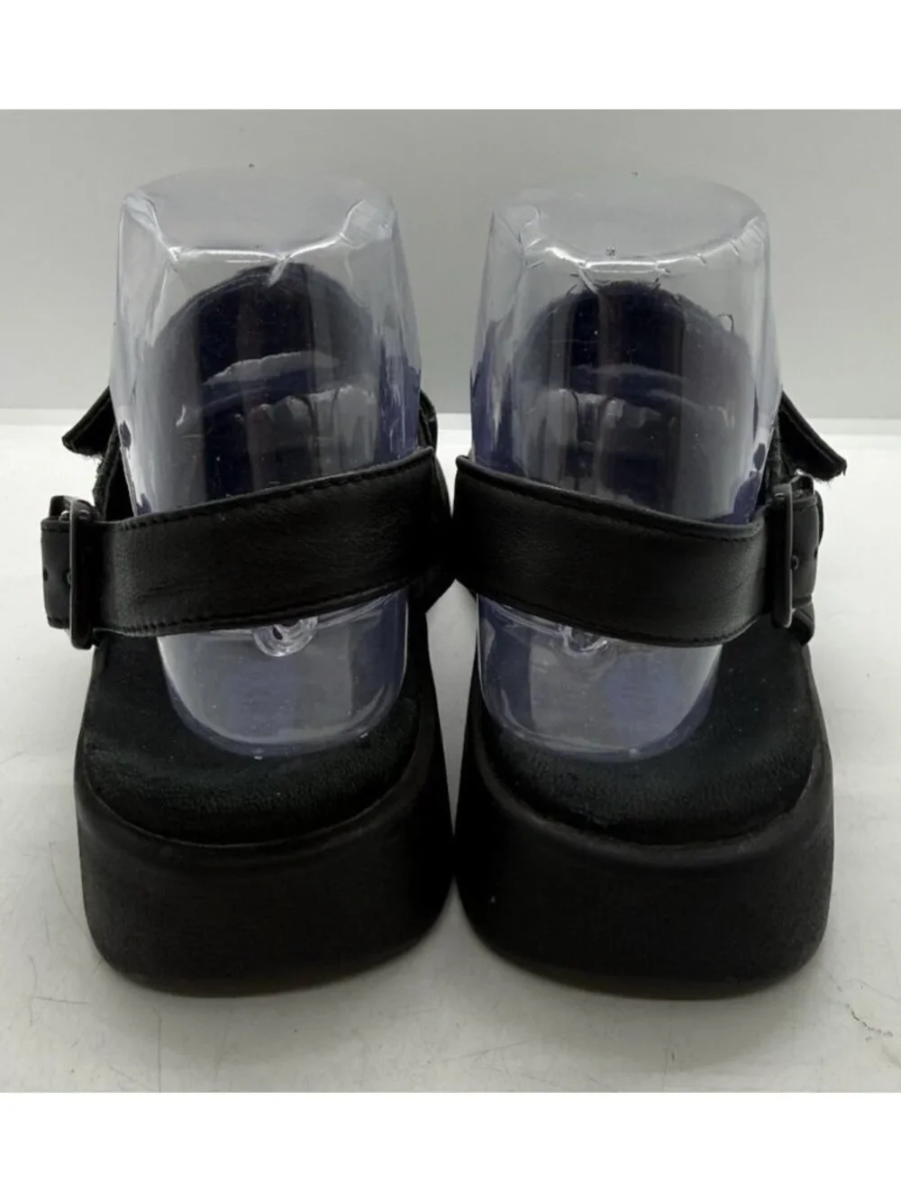 Wolky Nimes Women's Sz 38 7US Black Hook & Loop Casual Walking Slingback Sandals